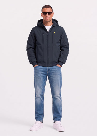 Lyle & Scott Jassen Wadded softshell jacket - dark navy