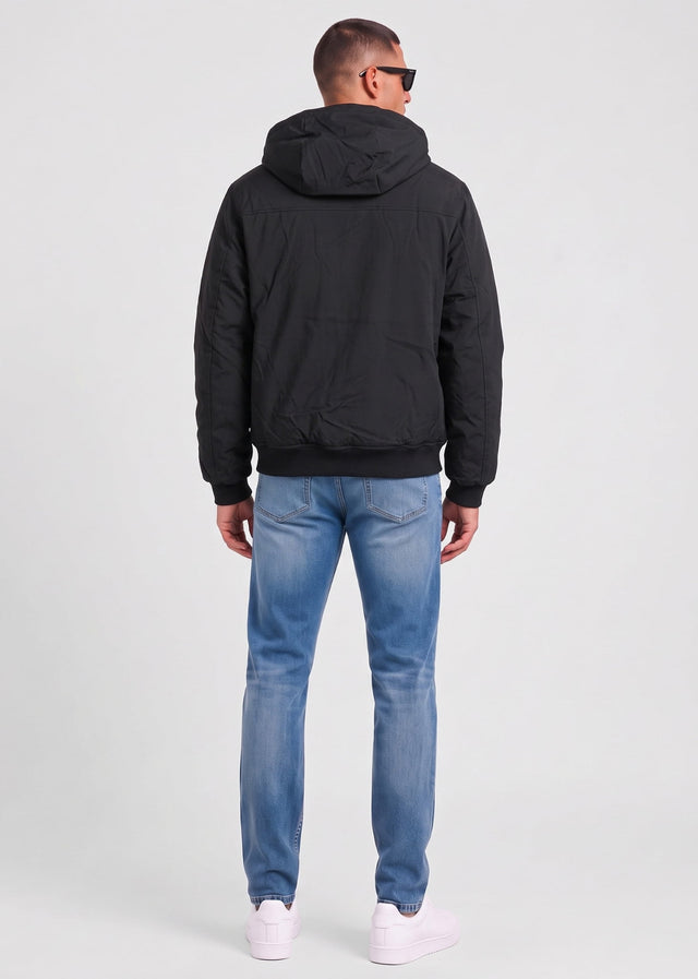 Lyle & Scott Jackets Wadded softshell jacket - jet black