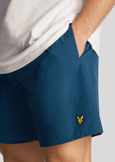 Lyle & Scott Zwembroeken Plain swim short - apres-navy
