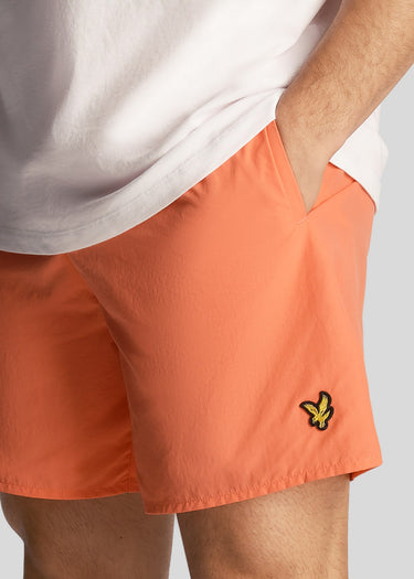 Lyle & Scott Zwembroeken Plain swim short - tangerine tango