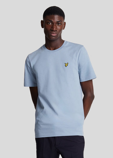 Lyle & Scott T-shirts Plain t-shirt - crafted blue