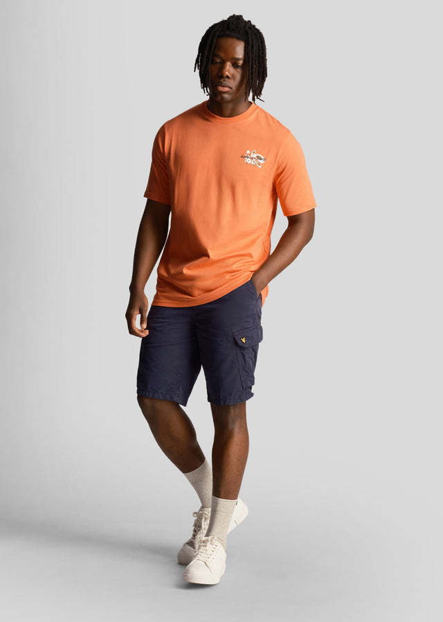 Lyle & Scott Shorts Bestseller Wembley cargo short - dark navy