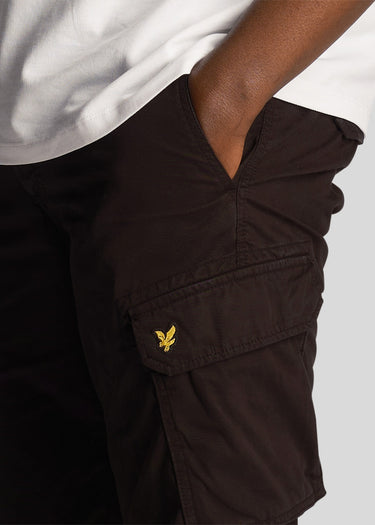 Lyle & Scott Korte Broeken Bestseller Wembley cargo short - jet black
