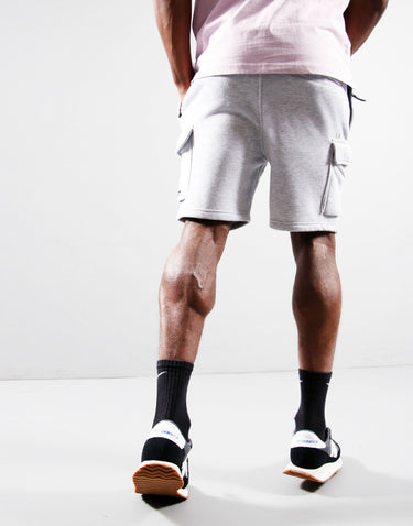 Marshall Artist Korte Broeken Siren cargo short - grey marl