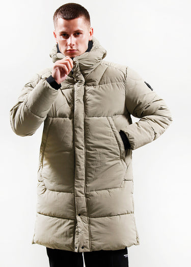 Marshall Artist Jassen Linear bubble jacket - silverbirch