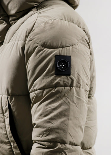 Marshall Artist Jassen Linear bubble jacket - silverbirch