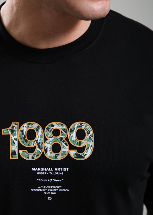Marshall Artist T-shirts Made of stone t-shirt - black