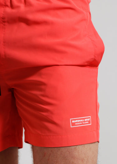 Marshall Artist Zwembroeken Signature swim short - coral