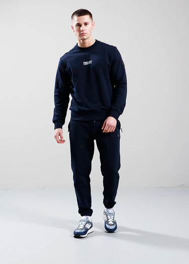 Marshall Artist Truien Siren crew sweat - navy
