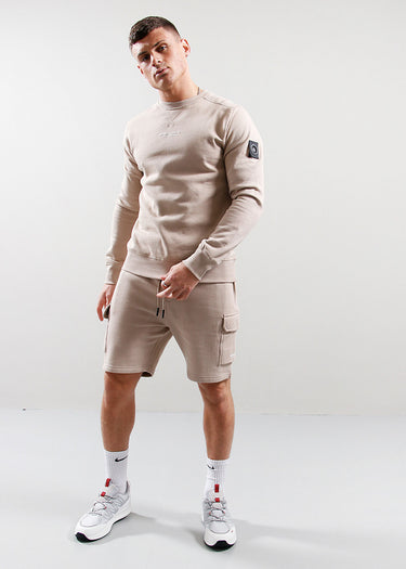 Marshall Artist Korte Broeken Siren cargo short - sandstone