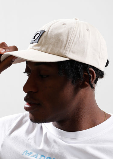 Marshall Artist Petten Siren washed cotton cap - stone