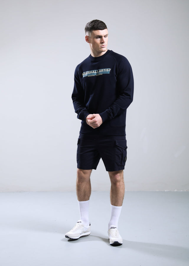 Marshall Artist Shorts Ainsdale cargo short - navy