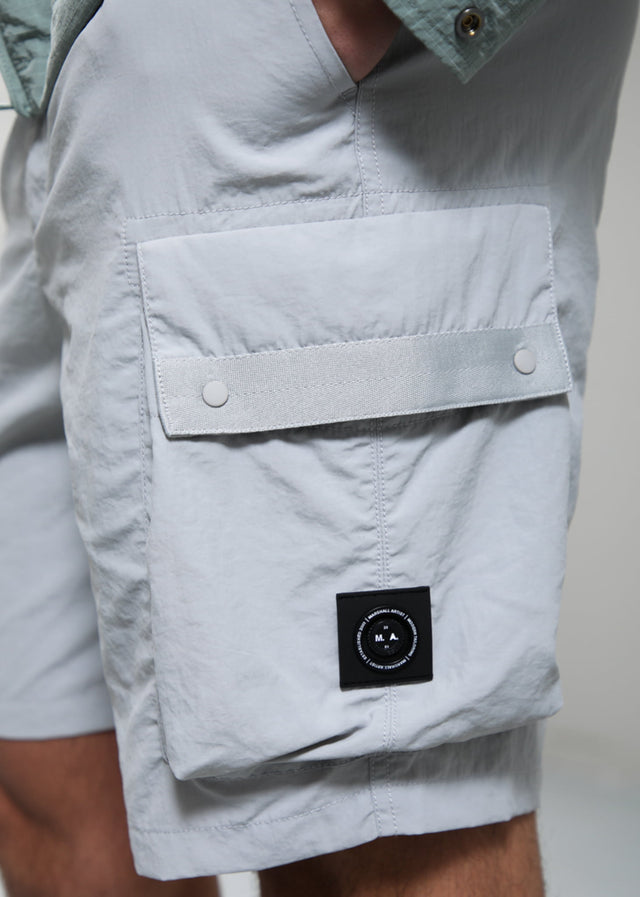 Marshall Artist Shorts Woodvale cargo short - oceanic grey