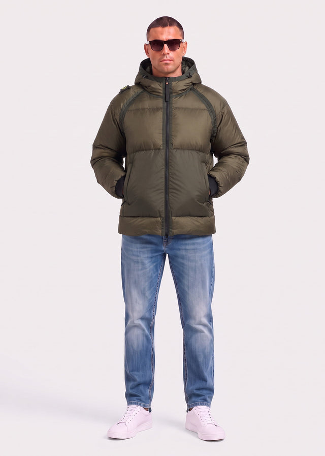 MA.Strum Jackets Cobra down jacket - bronze green