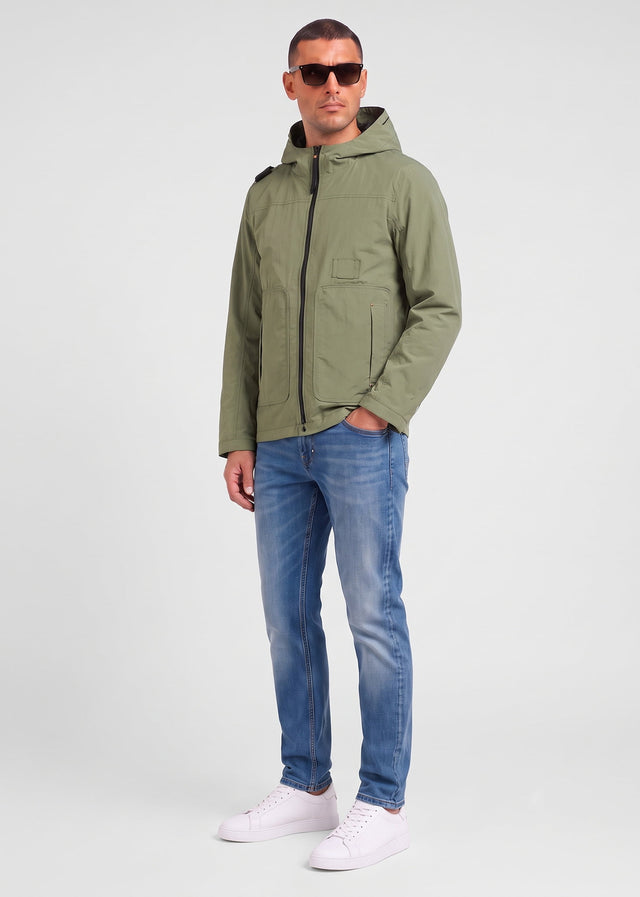 MA.Strum Jackets Velum runner jacket - brinze green