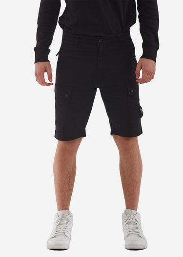 MA.Strum Korte Broeken Cargo short - black