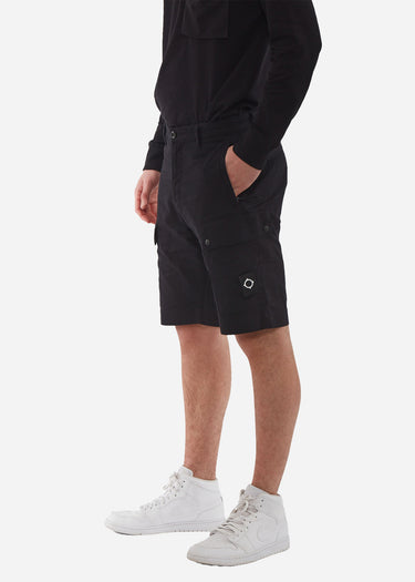 MA.Strum Korte Broeken Cargo short - black