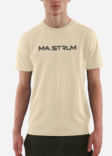 MA.Strum T-shirts Chest print tee - ash