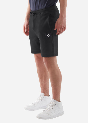 MA.Strum Korte Broeken Core sweat short - black