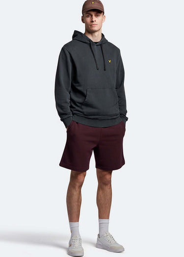 Lyle & Scott Korte Broeken Sweat short - burgundy