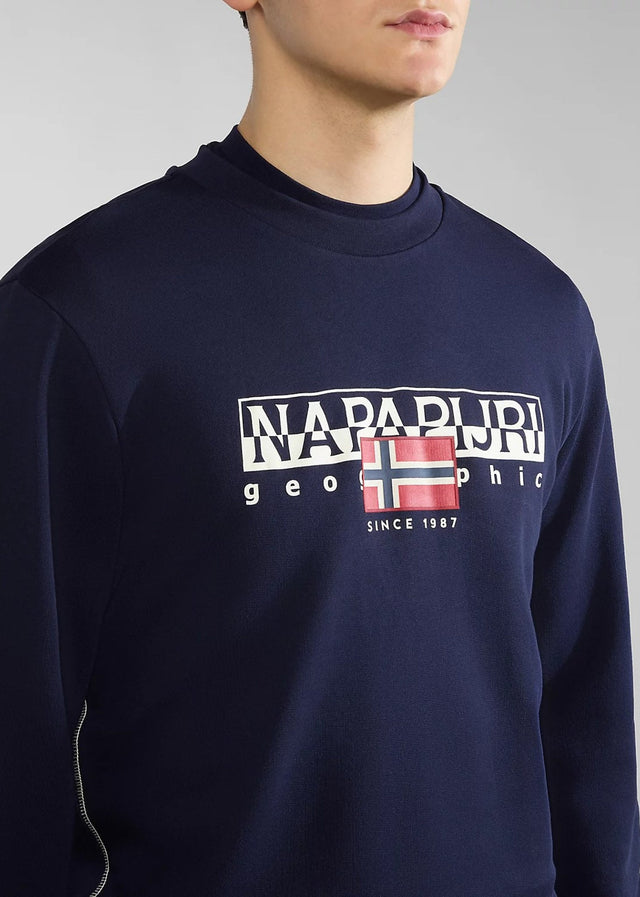 Napapijri Sweaters Aylmer c - blue marine