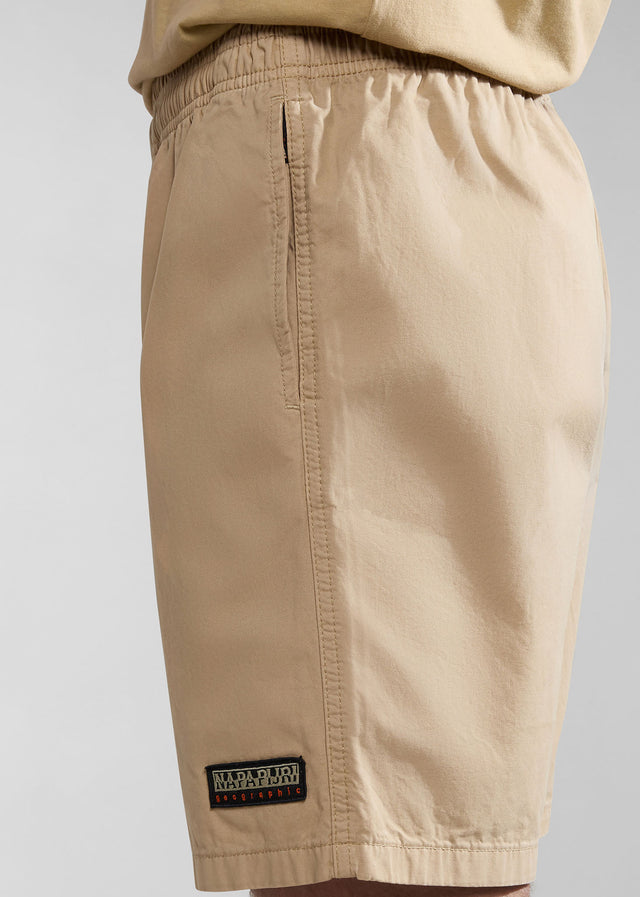 Napapijri Shorts Boyd - beige cornstalk