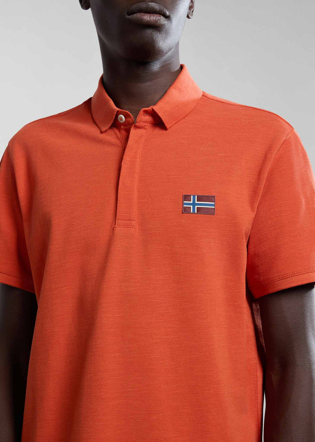 Napapijri Polos Ebea 2 - orange burnt