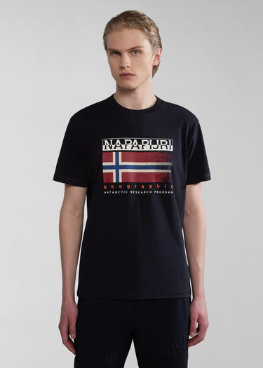 Napapijri T-shirts Kreis t-shirt - black