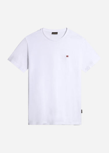 Napapijri T-shirts Salis ss sum t-shirt - bright white