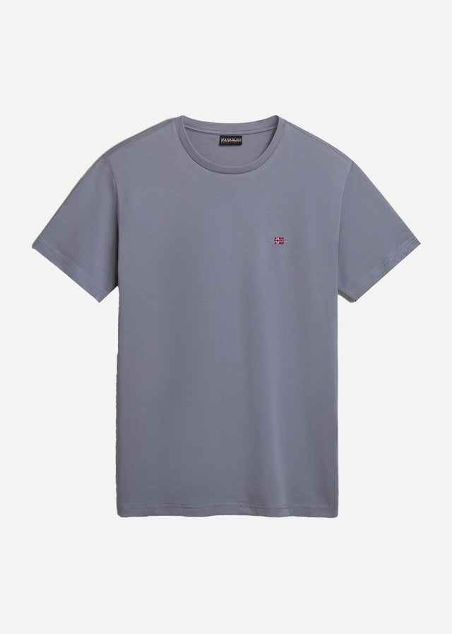 Napapijri T-shirts Salis ss sum t-shirt - grey owl