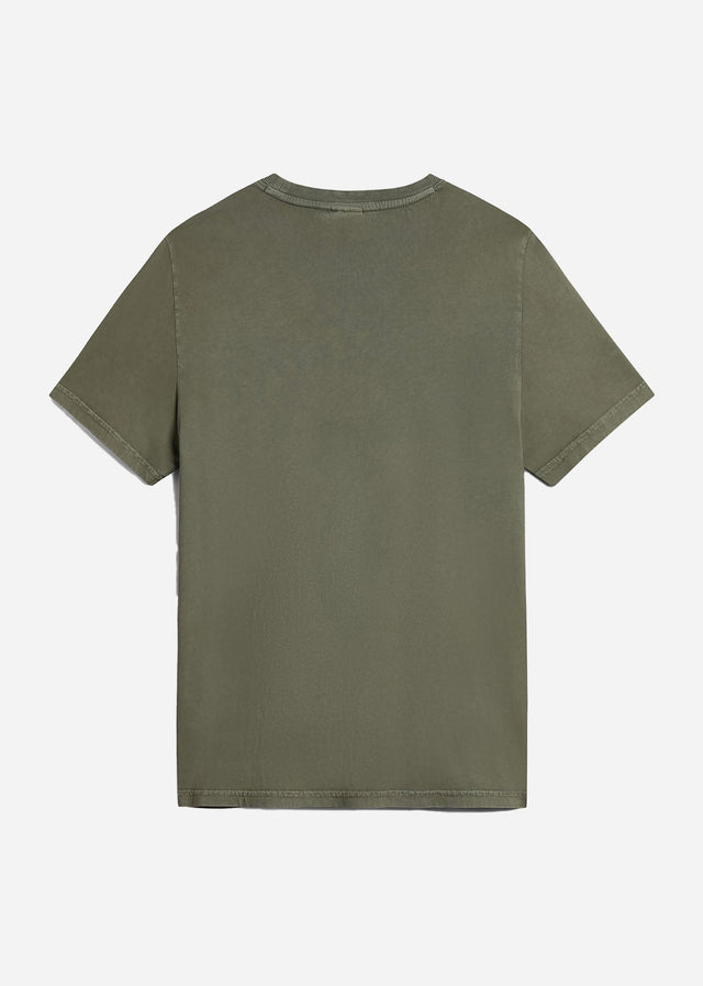 Napapijri T-shirts Selbas t-shirt - green lichen