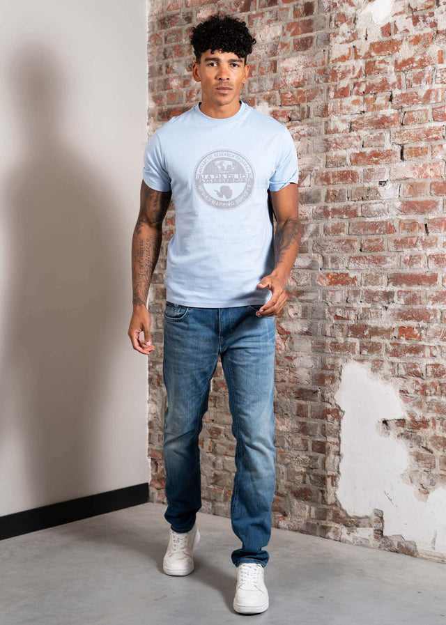 Napapijri T-shirts S bollo 2 - soft chambr