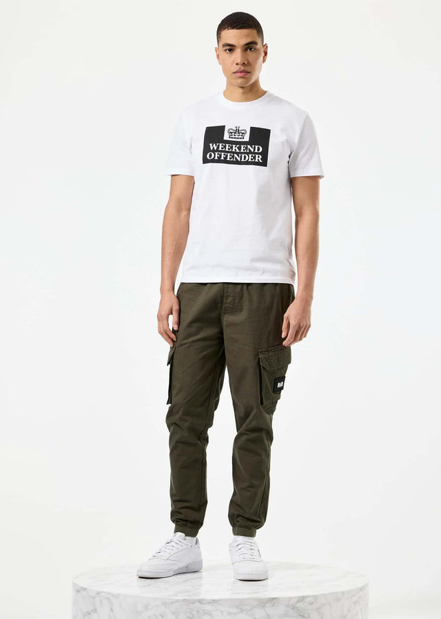 Weekend Offender T-shirts Prison - white