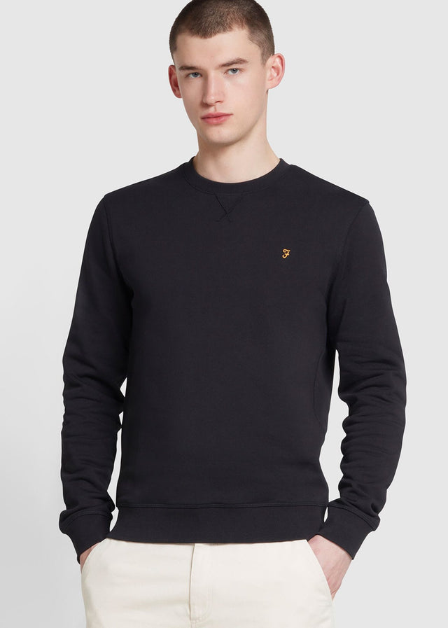 Farah Sweaters Sweatshirt tim new crew - black