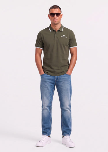 Sergio Tacchini Polos Reed co polo - forest night