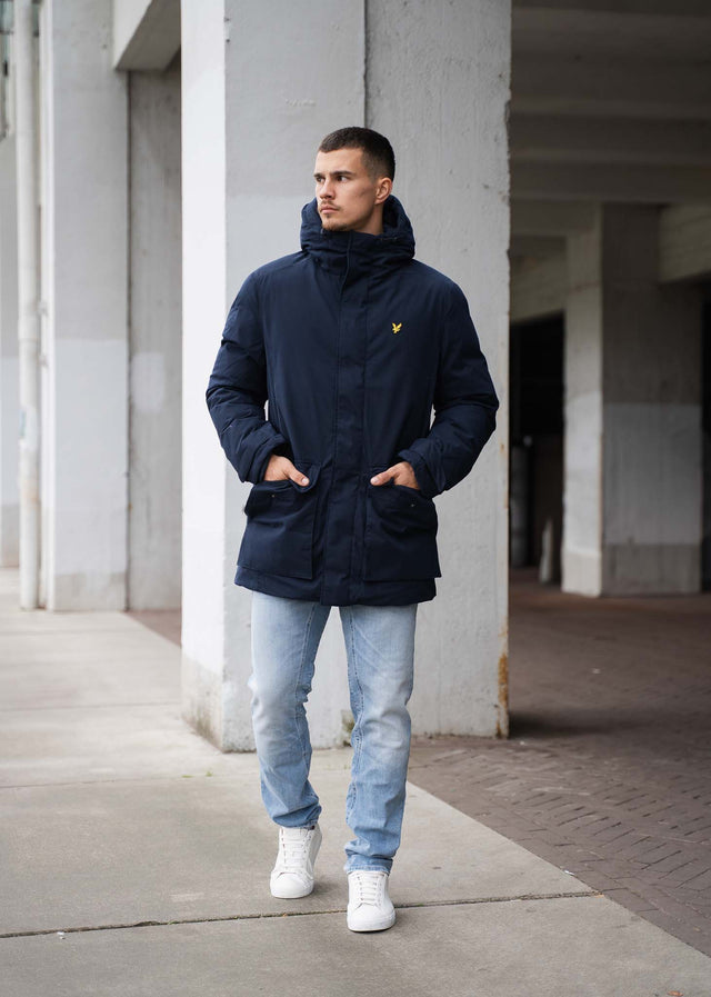 Lyle & Scott Jackets Membrane parka - dark navy