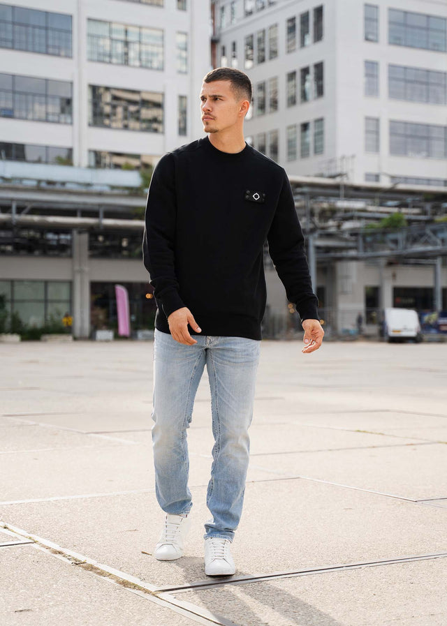 MA.Strum Sweaters Neo sweat - black