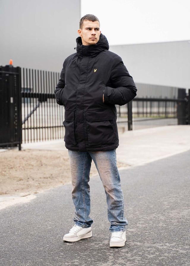 Lyle & Scott Jackets Membrane parka - jet black