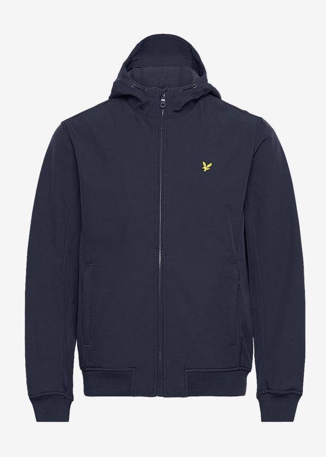 Lyle & Scott Jackets Fleece back softshell jacket - dark navy