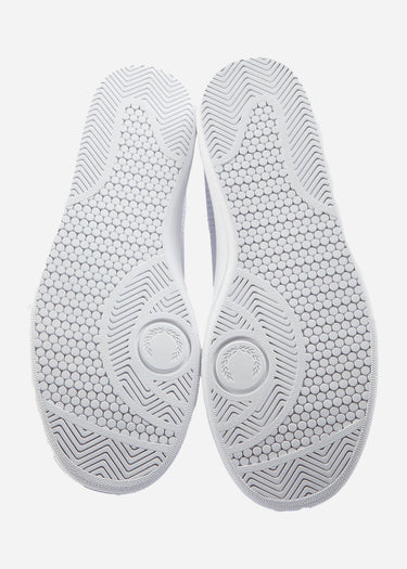 Fred Perry Schoenen B721 perf leather branded - white black