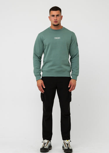 Marshall Artist Truien Siren crewneck - atlantic green