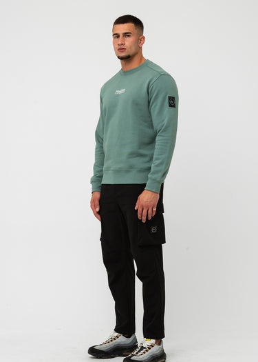 Marshall Artist Truien Siren crewneck - atlantic green