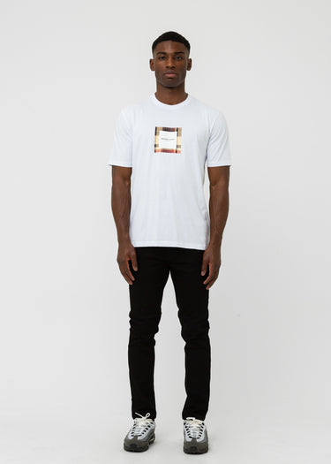 Marshall Artist T-shirts UK ism box logo t-shirt - white