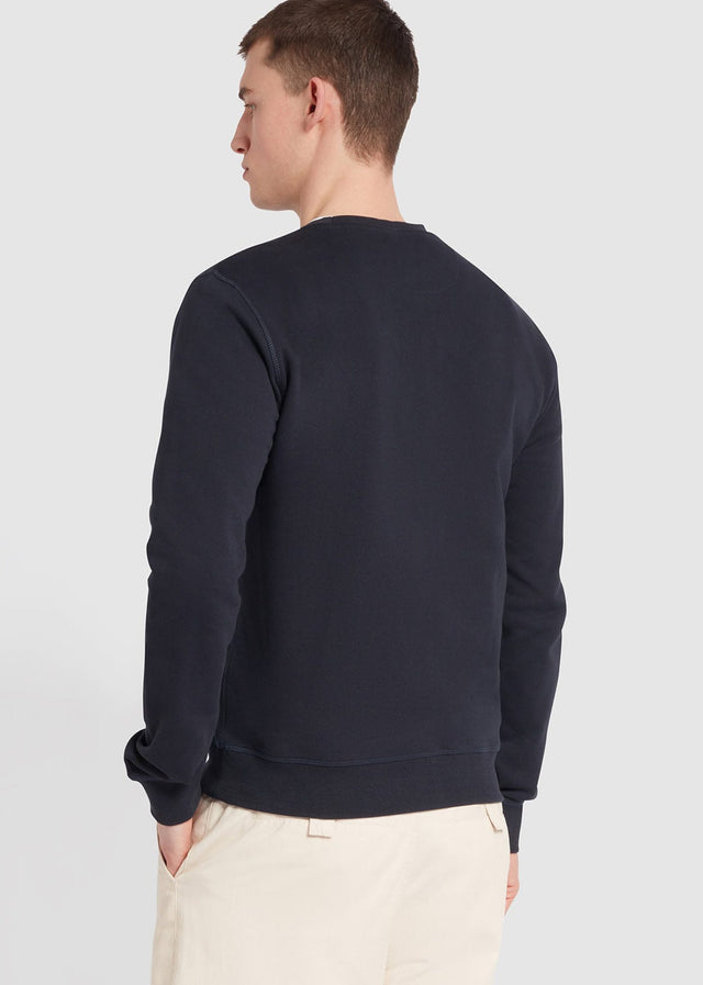 Farah Sweaters Sweatshirt tim new crew - true navy