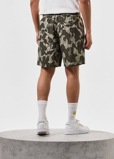 Weekend Offender Korte Broeken Anzio camo - castle green rain camo