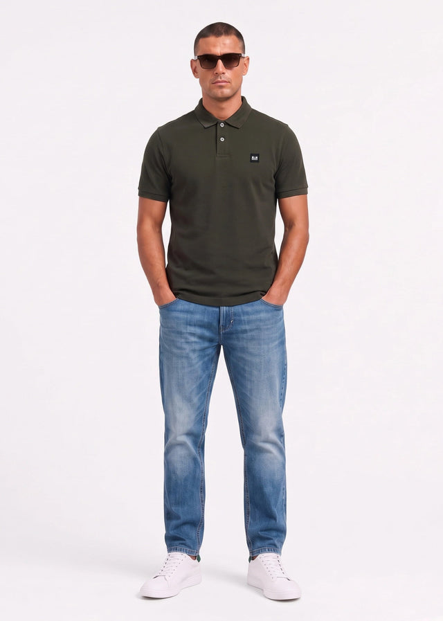 Weekend Offender Polos Heathcote - black forest