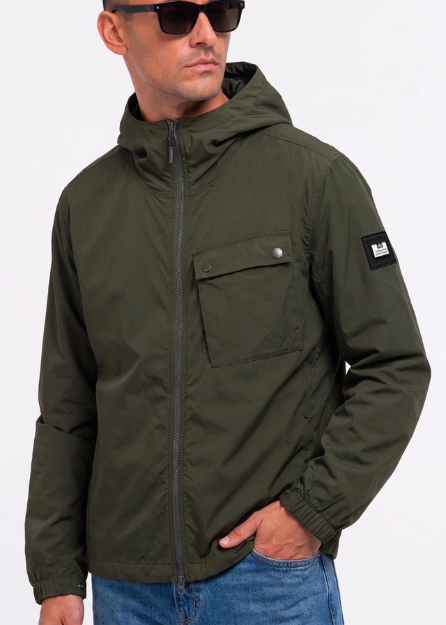 Weekend Offender Jackets Temara stretch technical jacket - black forest