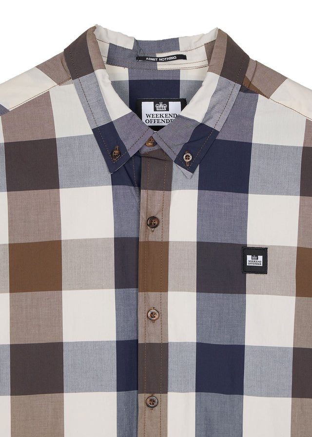 Weekend Offender Shirts Lisbon - large house check