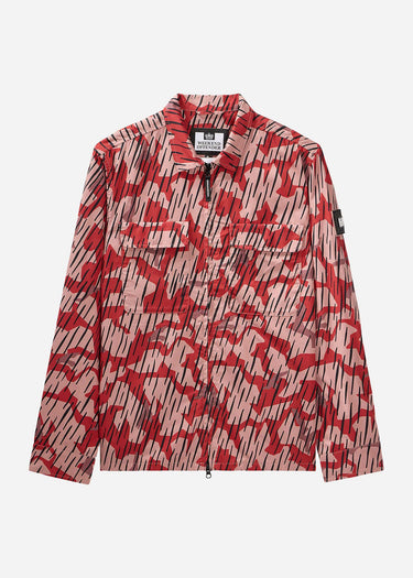 Weekend Offender Jackets Waya camo - blaze rain camo