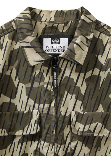 Weekend Offender Jassen Waya camo - castle green rain camo